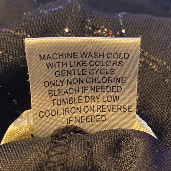 Y2K Babydoll Sheer Mesh Whimsigoth Tank Top Black Shimmer Dark Fairy Grunge-M - Picture 16 of 16